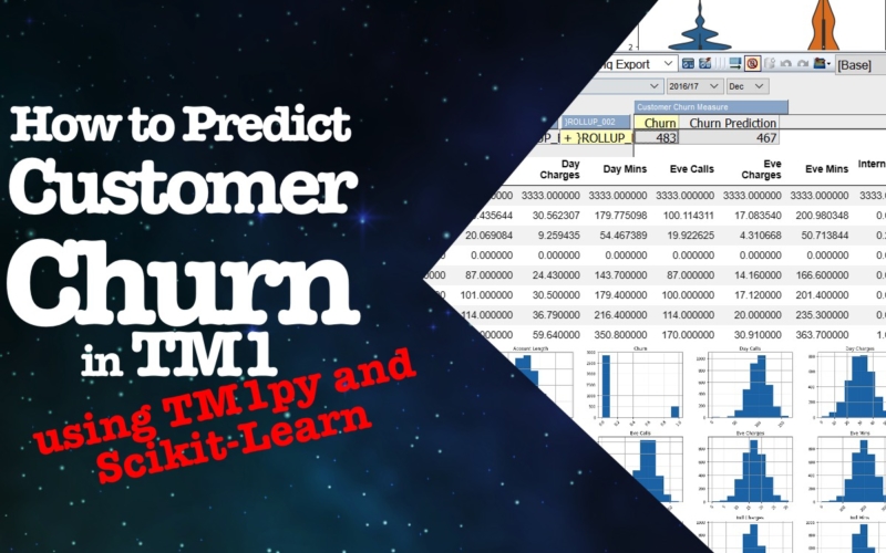 How to Predict Customer Churn in TM1 using TM1py and Scikit-Learn